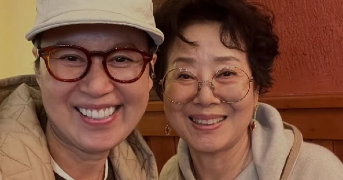 '암 투병' 박미선, 선우용여와 따뜻한 재회 "늘 내 생각에 눈물"