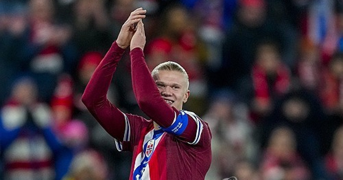 아르헨-한국-노르웨이-가나, '초대형 죽음의 조' 나온다?…'홀란 멀티골' 노르웨이, 에스토니아 4-1 대파→28년 만의 본선행 '사실상 확정'