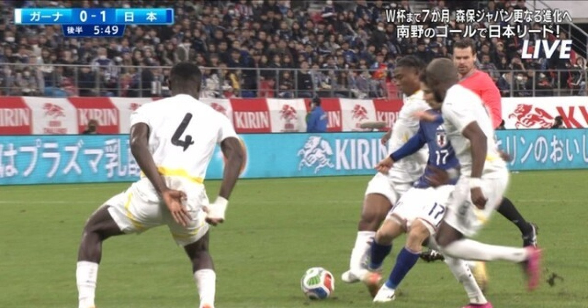 일본전서 끔찍한 부상… 발목 부러진 가나 미드필더 프랜시스, 한국전 결장 확정·월드컵도 불투명