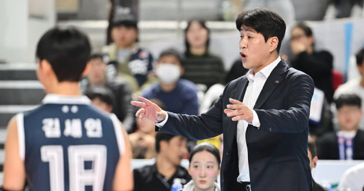 7연승에도 쓴소리…김종민 감독, “눈에 안 보이는 범실 너무 많았다” [오!쎈 김천]