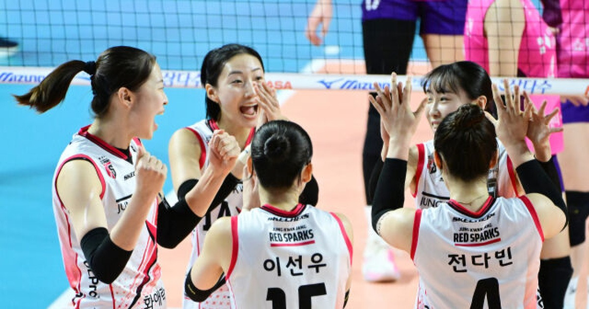 정관장 세터 김채나 복귀, “선발 이유? 아포짓 이선우와 스피드가 맞는다고 생각했다” [MD인천]