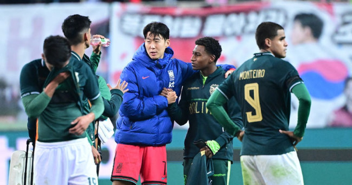 “쏘니 유니폼 교환하자!” 볼리비아 요청 쇄도에 난감했던 슈퍼스타 손흥민의 인기