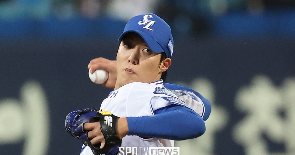 “원태인 FA 시장에 나오나요?” 리그 초관심 집중, 삼성은 입 다물게 할 수 있을까