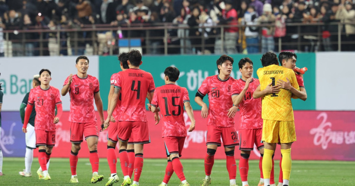 이탈리아의 '미끌'→한국 축구, 사상 첫 월드컵 '포트2' 배정 사실상 확정