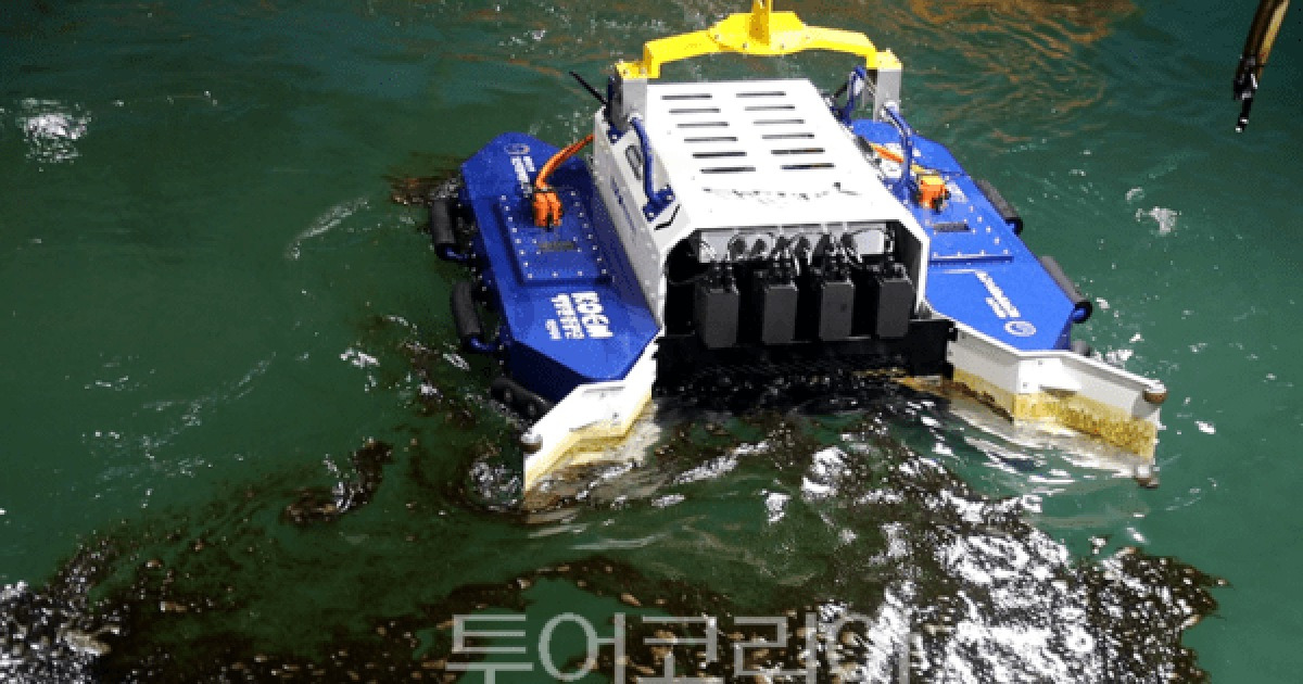 인천대 GTEP 18기 산학협력 기업 ㈜ 쉐코, 사우디 정유사에 로봇 기반 수면 청소 솔루션 'Sheco Ark-M' 3기 수출 쾌거