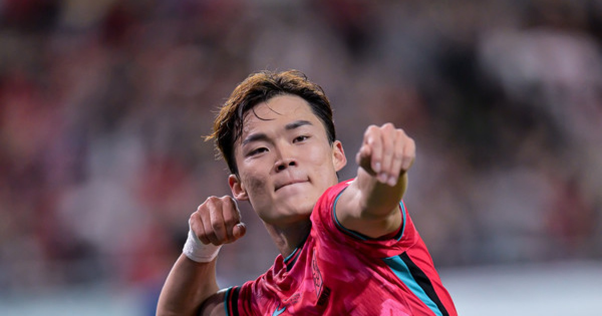 "가나전 선발은 오현규" 홍명보호 원톱 예고… 단조로운 공격 패턴 풀 열쇠인 '전문 9번'