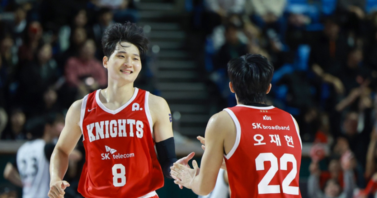 프로농구 SK, 연장 혈투 끝에 KT에 역전승...여자농구 하나는 우리 제압