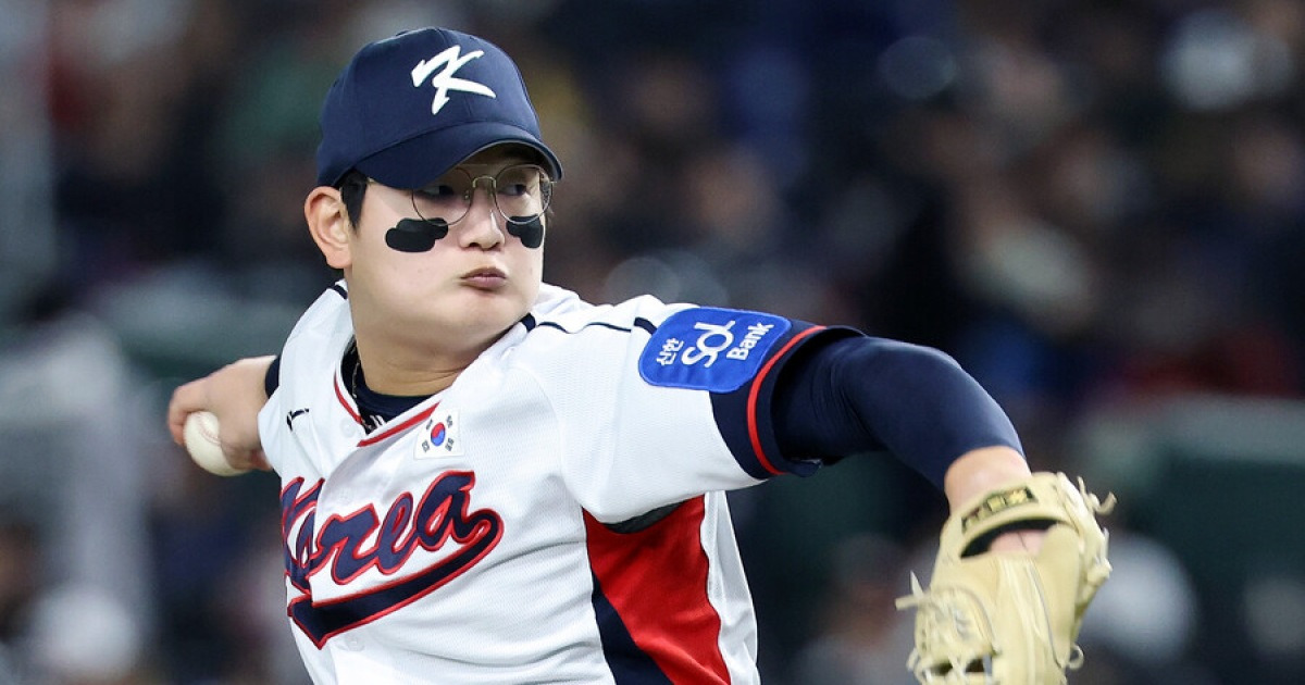 '153km 피날레' 김서현 없었다면 한일전 무승부도 없었다…드디어 찍은 악몽의 마침표