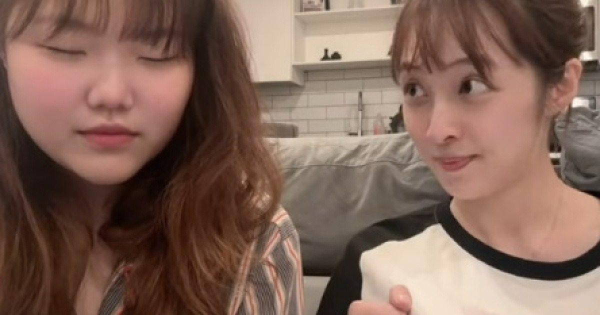 이수현과 배우 김보라의 디저트 챌린지