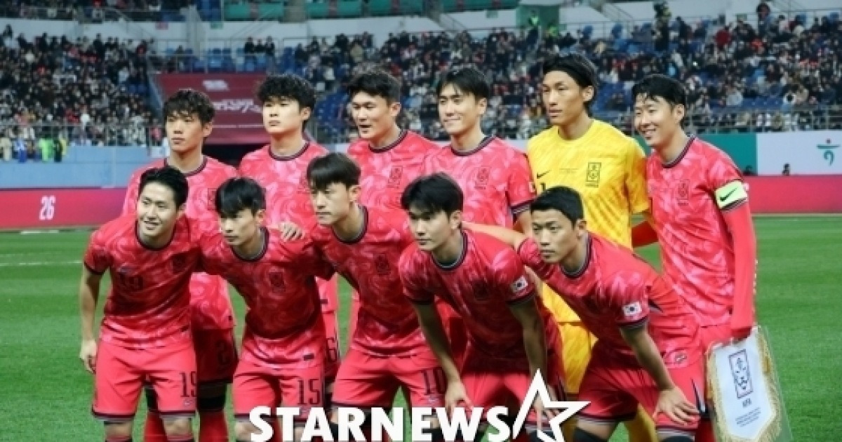 韓 축구, 월드컵 '꿀 조 편성' 절호의 기회... '사상 최초' 2포트 유력