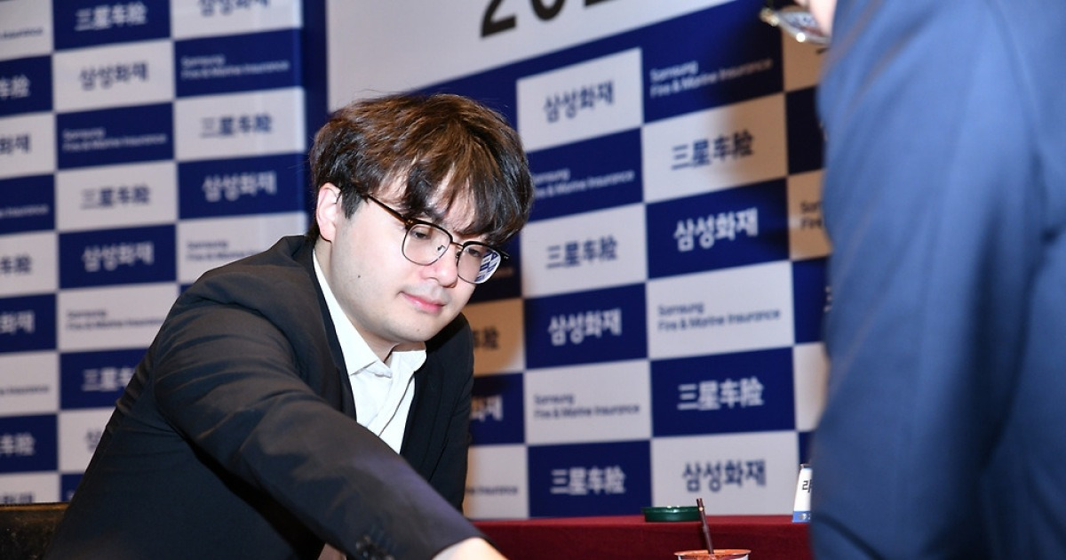 랴오위안허, 딩하오 꺾고 삼성화재배 월드바둑 첫 우승