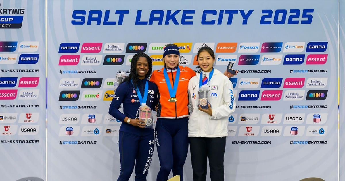 ‘빙속여제’ 이상화 세계기록, 12년만에 깨졌다