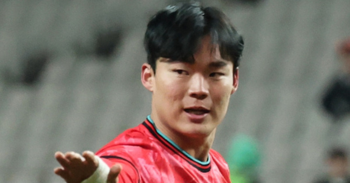 홍명보 패착→’3G 연속골’ 뜨거운 오현규마저 차갑게 식혔다…슈팅 한 개 때리고 씁쓸한 ‘OUT’ [IS 상암]