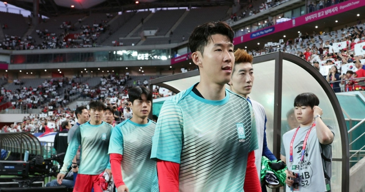 "더 뛰고 싶다" 손흥민 간절한데... 가나전 '선발 제외' 가능성도