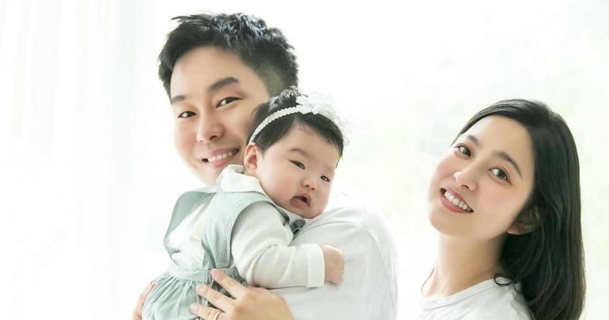 박세영♥곽정욱, 첫 가족사진 공개…"벌써 200일 다가와" [RE:스타]