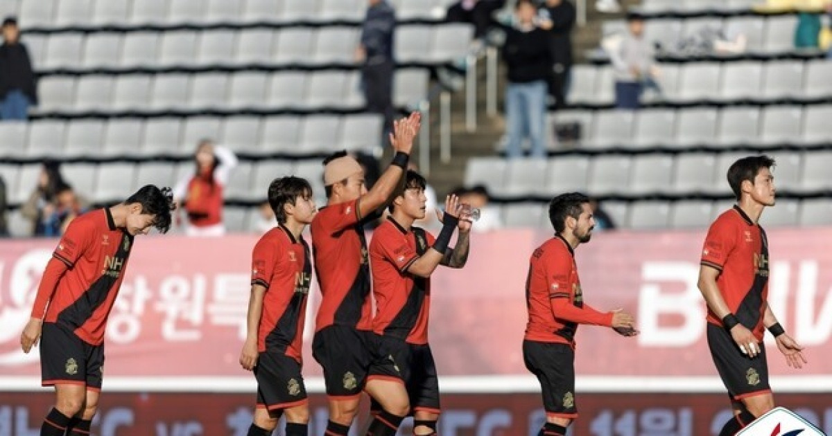 최대 10위까지 가능한 경우의 수... 김필종 대행의 경남, 23일 천안과 홈 폐막전서 유종의 미 노린다
