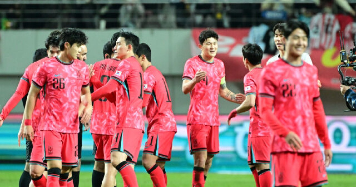 '사상 첫 본선 조추첨 포트2 유력' 한국, 월드컵 파워랭킹 20위…1위는 아르헨티나