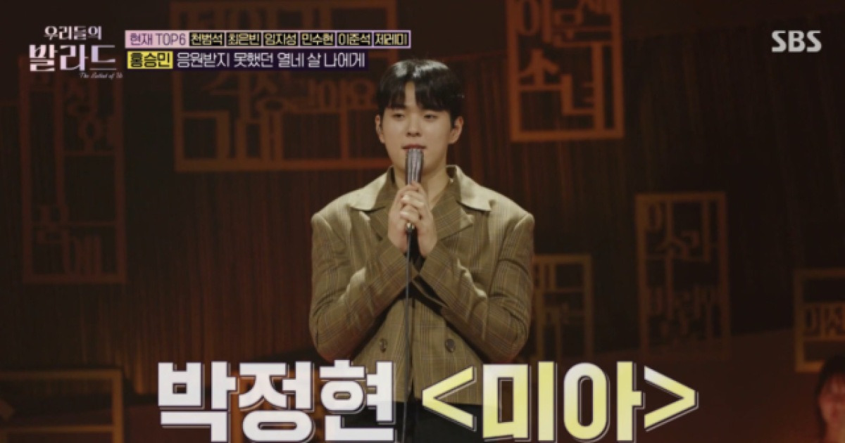 홍승민, 최고점 142표 '반란'…천범석·최은빈과 'TOP6' 가시권 [우발라]