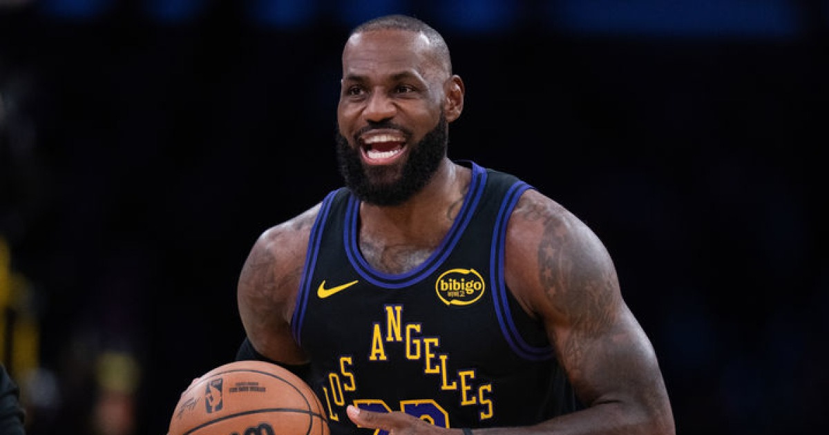 돌아온 NBA '킹' 르브론, 23번째 시즌 개막…더블더블 활약