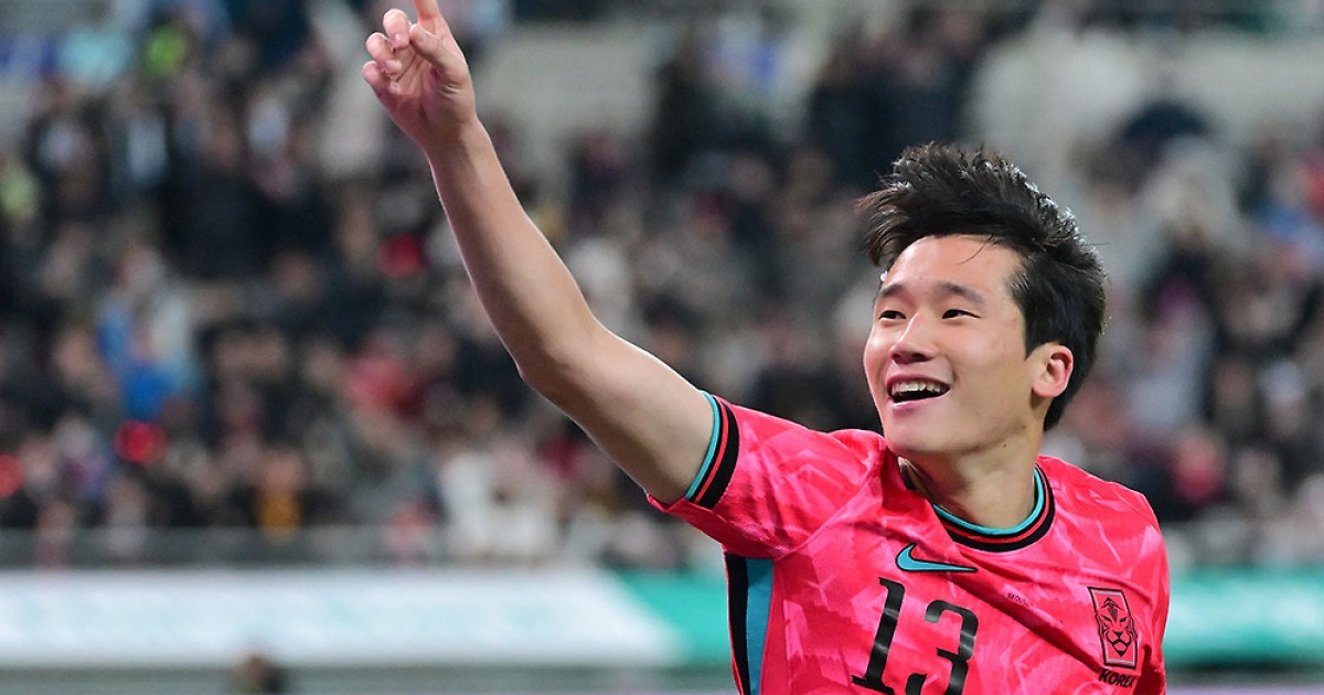 '이을용 아들' 이태석, 父子 월드컵 보인다! A매치 데뷔골 폭발…"강인이 형 크로스 좋았다, 나중에 밥 살 것" [현장인터뷰]