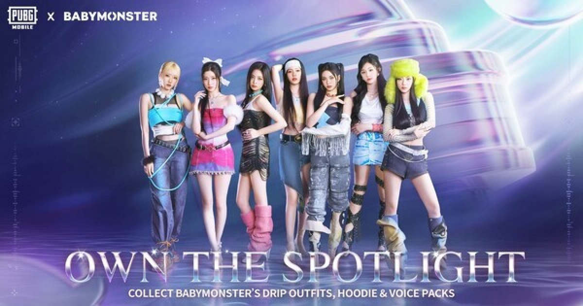 배틀그라운드 모바일, 베이비몬스터와 두 번째 협업… 음악·패션 결합한 '전장형 K-컬처'로 확장