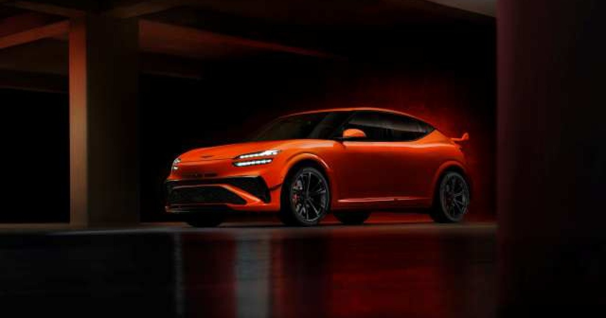 GV60 마그마 공개 행사 현장 이미지