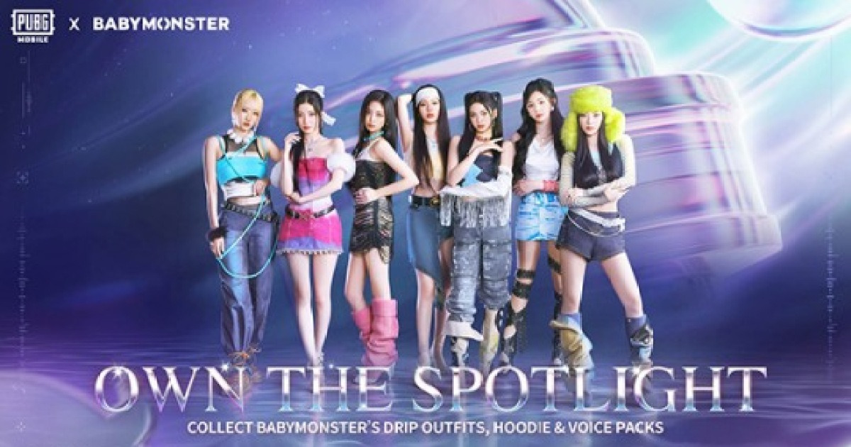 '배틀그라운드 모바일 × 베이비몬스터' 두 번째 컬래버레이션