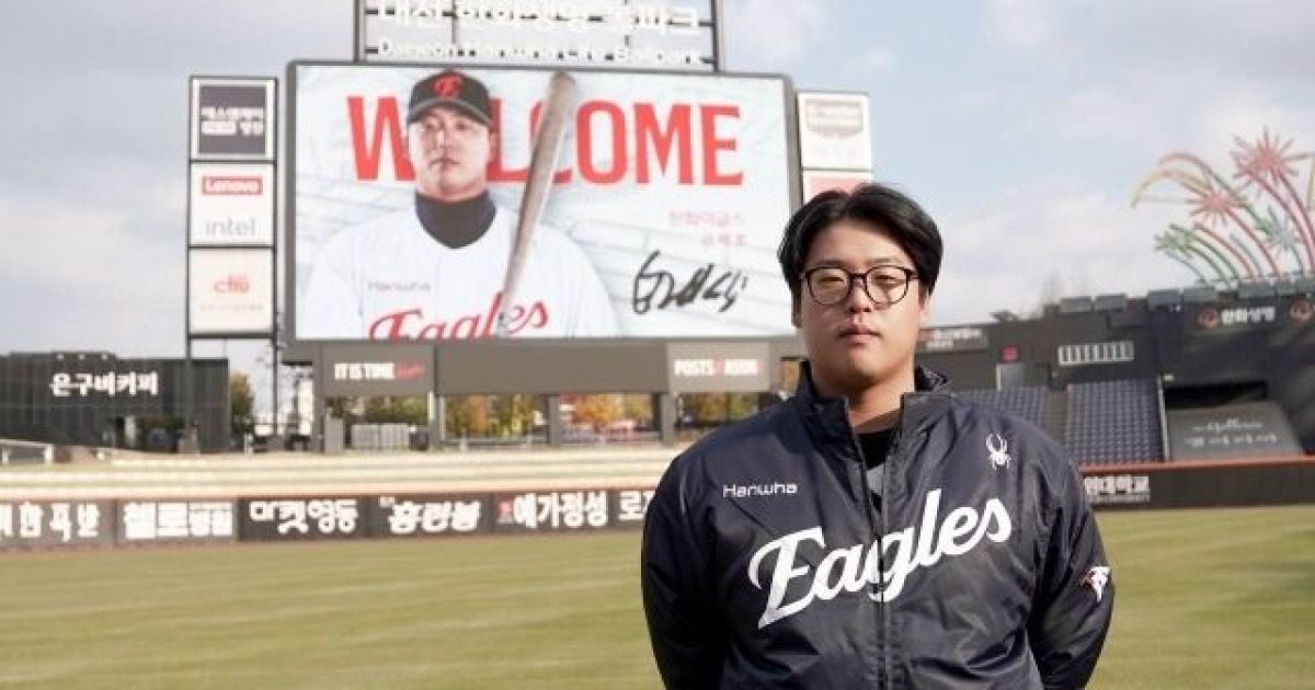 “김경문 감독님 너무 멋있고 존경한다, 그래서 항상…” 강백호의 진심, 한화 67세 노감독의 KS 우승 恨을 풀어줄까