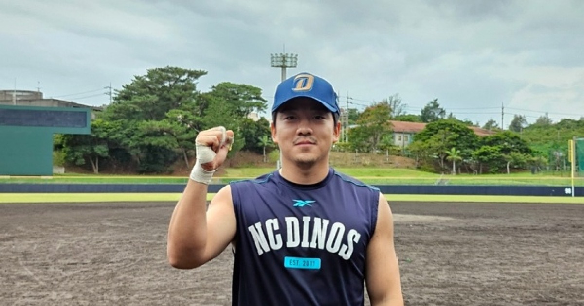 "타격은 문보경, 어깨는 나성범" 이런 대물이 딱 9타석이라니...22퓨처스 홈런왕, 이호준의 남자로 뜬다 [오!쎈 오키나와]