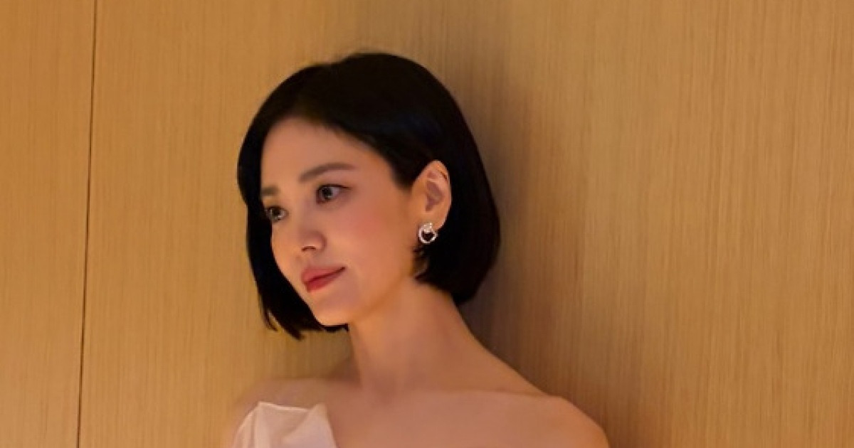 "촬영 중 급히 와" 송혜교, 청룡 레드카펫 못 선 진짜 이유