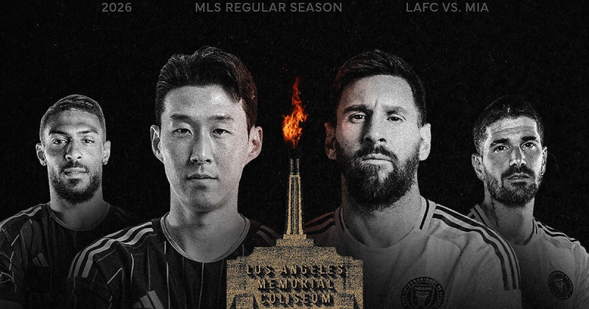 LAFC 오피셜 '공식발표' 손흥민vs리오넬 메시 맞대결 날짜 정해졌다...77500명 앞에서 만난다