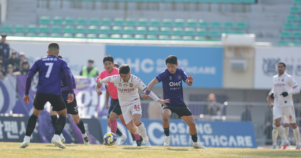 ‘강등권 탈출 아직 모른다’ 수원FC, FC안양에 1-0 승리