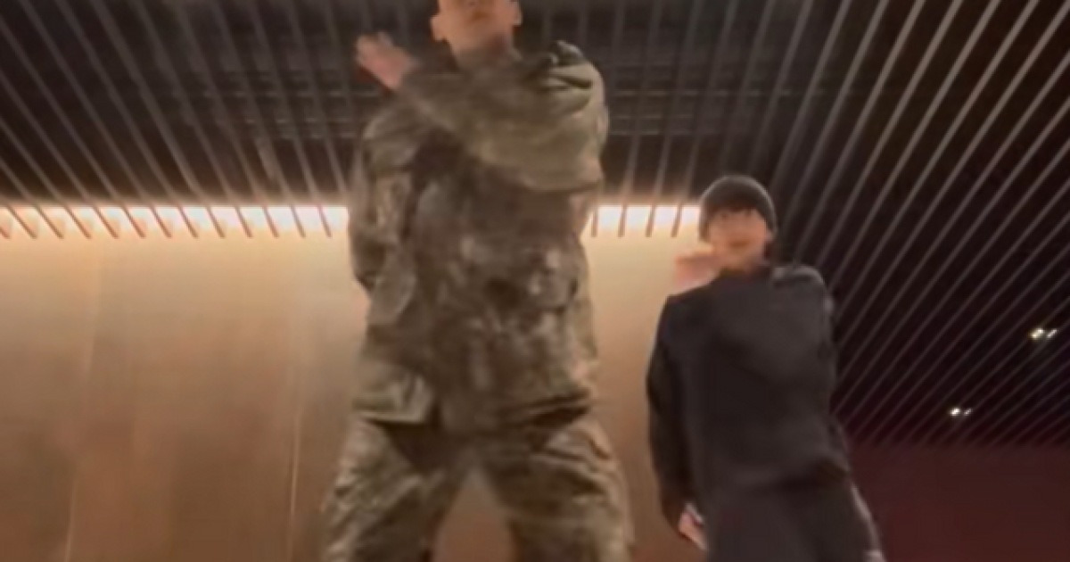 “충성!” 차은우X정국, 군복 챌린지로 난리…엔딩 경례에 팬심 폭발