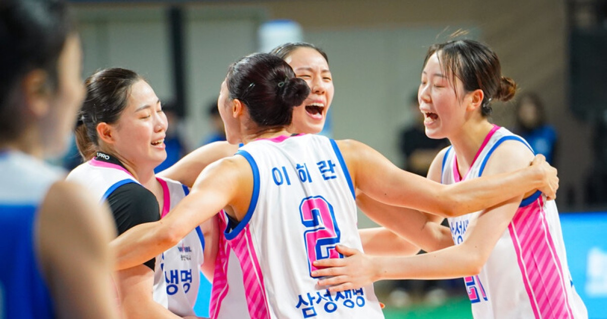 [BK 리뷰] ‘에너지 레벨 싸움 완승’ 삼성생명, 우리은행 꺾으며 시즌 첫 승 신고