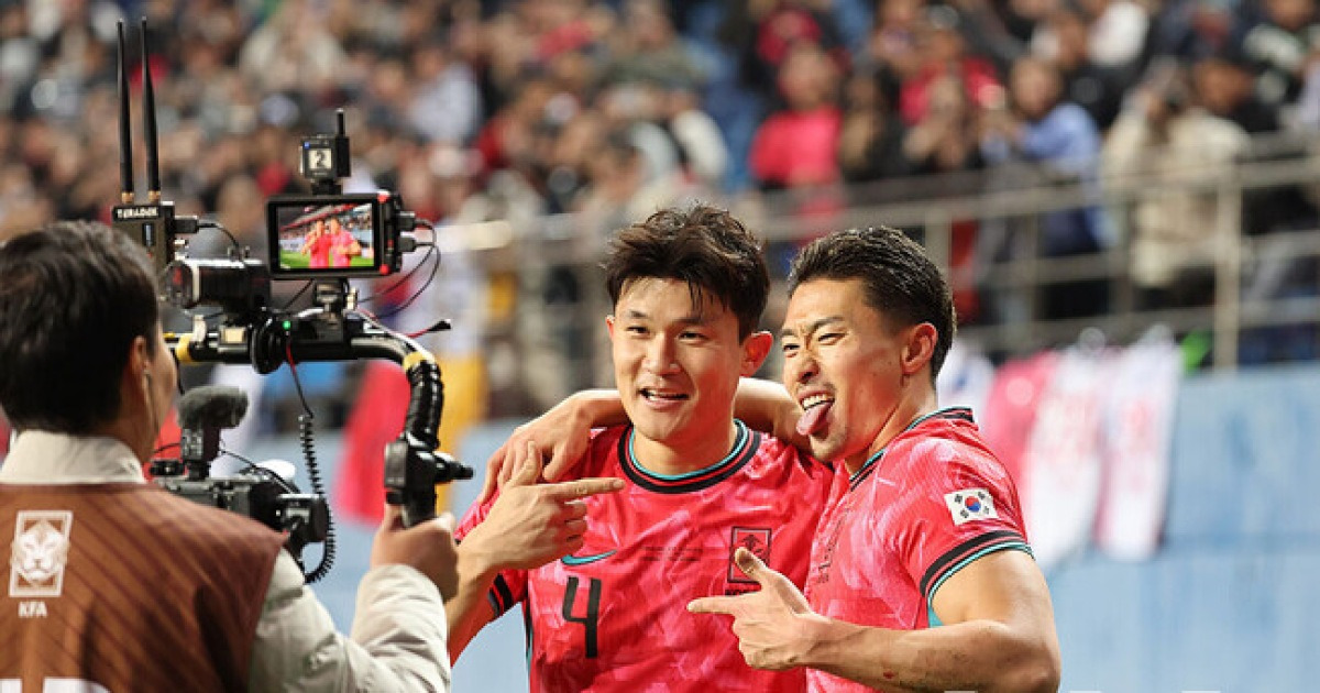 ‘한국서 철벽 모드’ 김민재 또 벤치 시작…‘부상 복귀’ 日 센터백과 경쟁 시작됐다