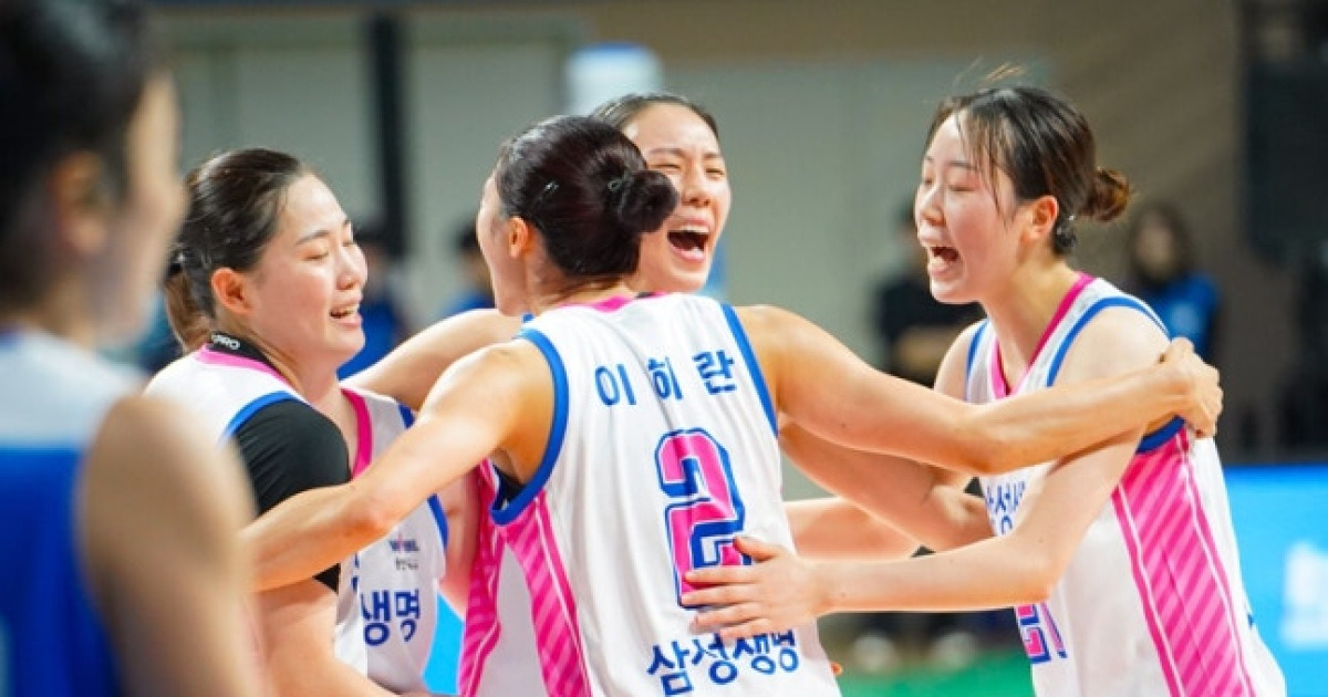 이해란 '커리어하이' 앞세운 삼성생명, 우리은행 제압하고 1승 신고