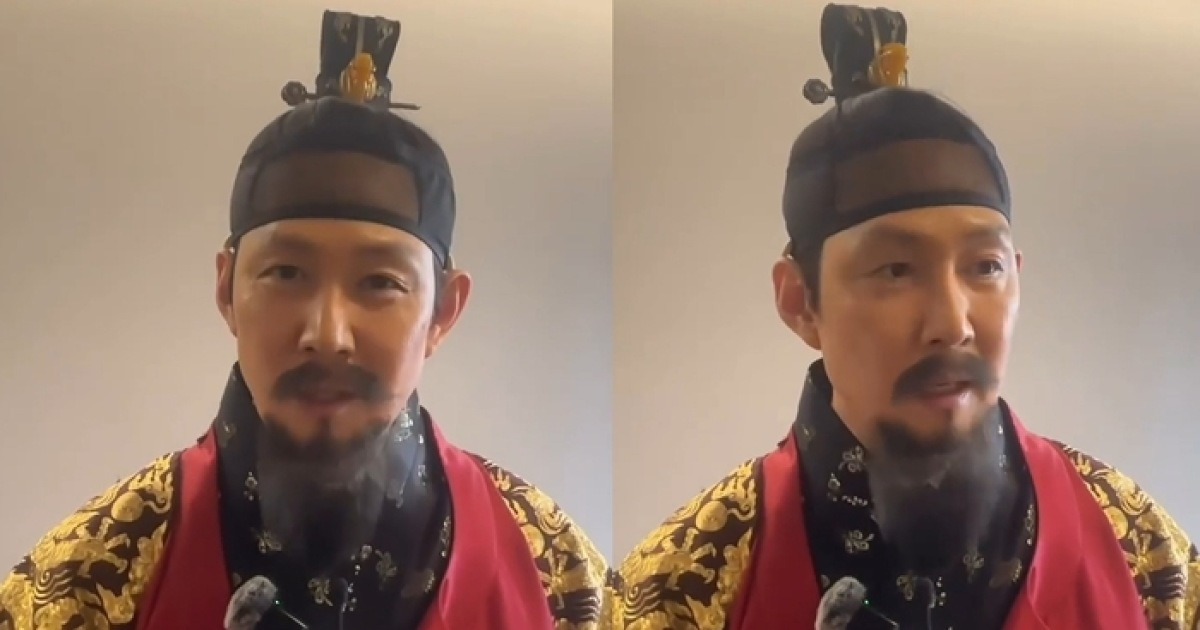 수양 변신 이정재 명동 떴다...‘얄미운 사랑’ 시청률 공약 인증