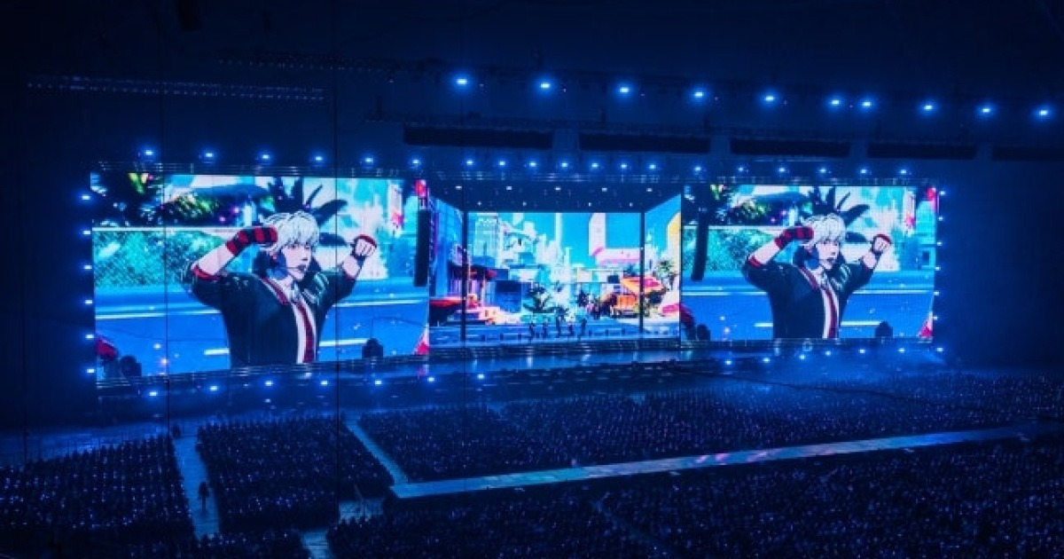 ‘버추얼 그룹’ 플레이브, 콘서트 오프닝서 네트워크 오류로 ‘송출 중단’