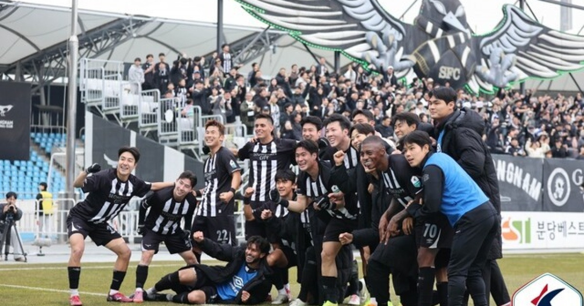 [BE.현장] "최종전 역전 기적!" 성남, '전반 퇴장' 부산 상대로 2-1 극적 승리→ 준PO 진출!