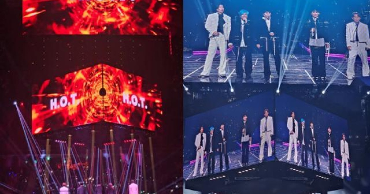 [단독] H.O.T. '완전체' 무대… "30년 전의 우리가 보였어요"
