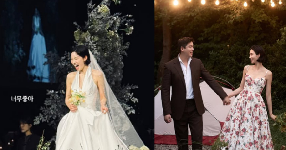 전현무, 이장우·조혜원 결혼식 주례… 신부의 함박웃음도 화제