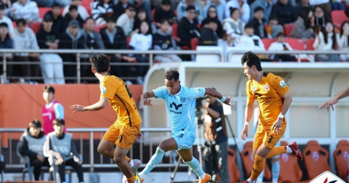 '멸망전' 제주-대구, 혈전 끝에 1-1 무승부…생존 경쟁 최종전까지 간다