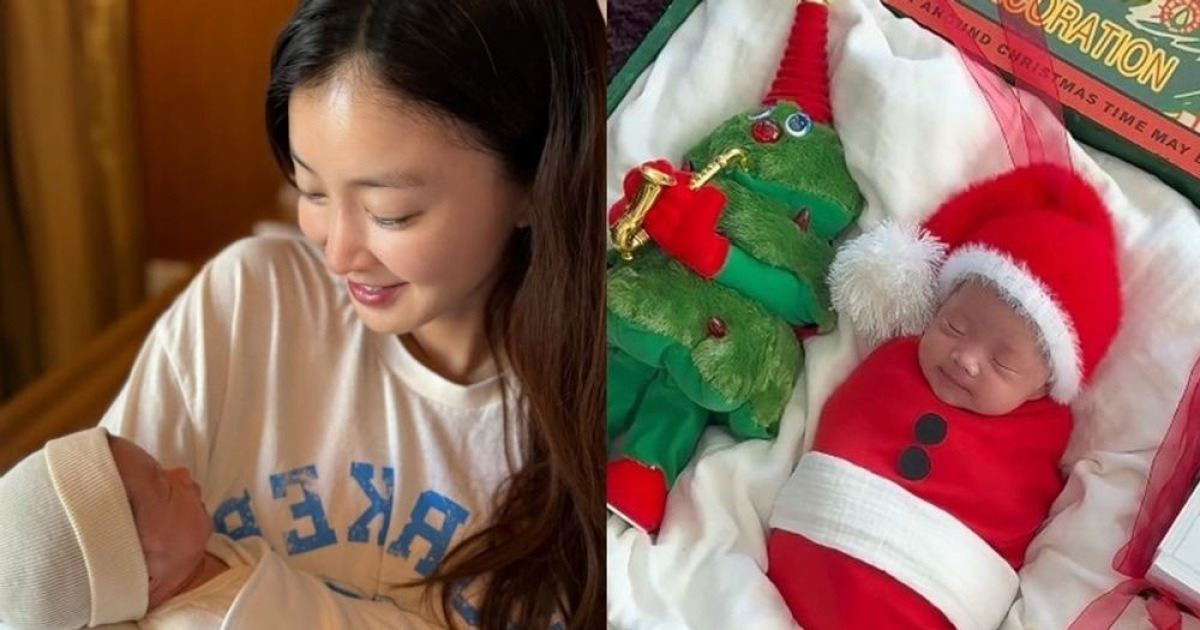 '생후 17일 딸이 오너먼트?' 이시영, 신생아 본아트 게시물 삭제