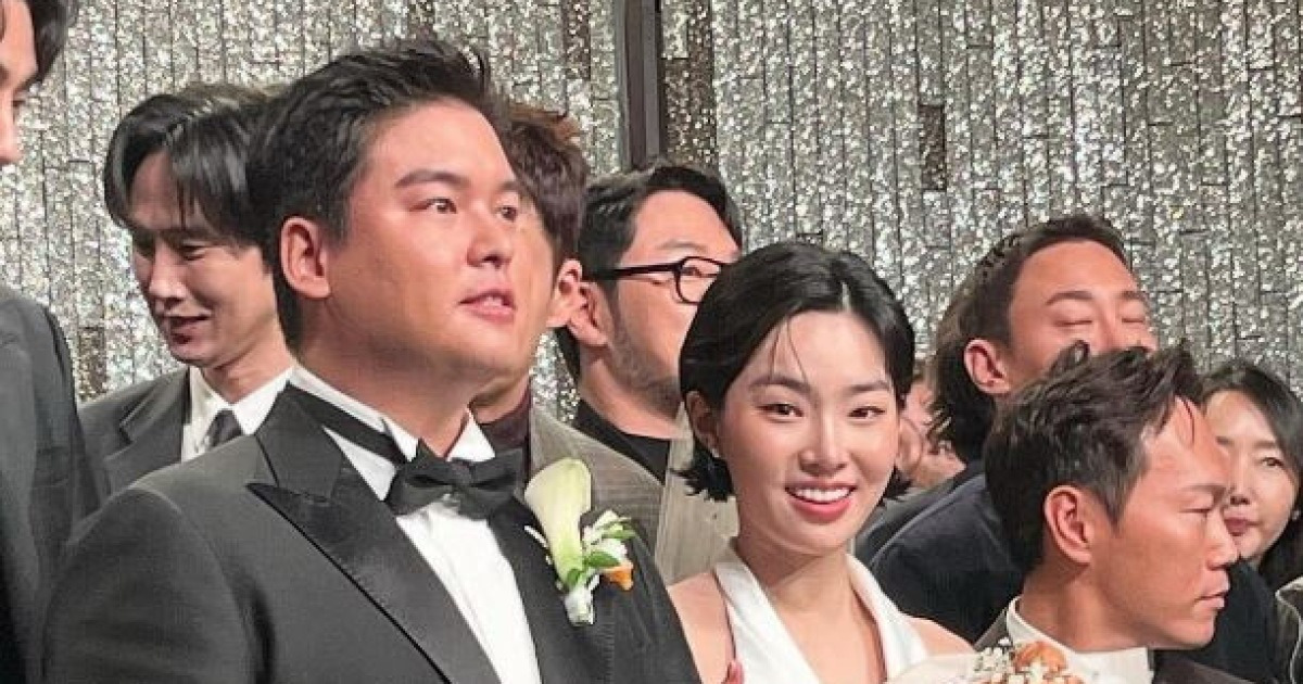 이장우♥조혜원, 결혼식 화제…호두 부케도 주목