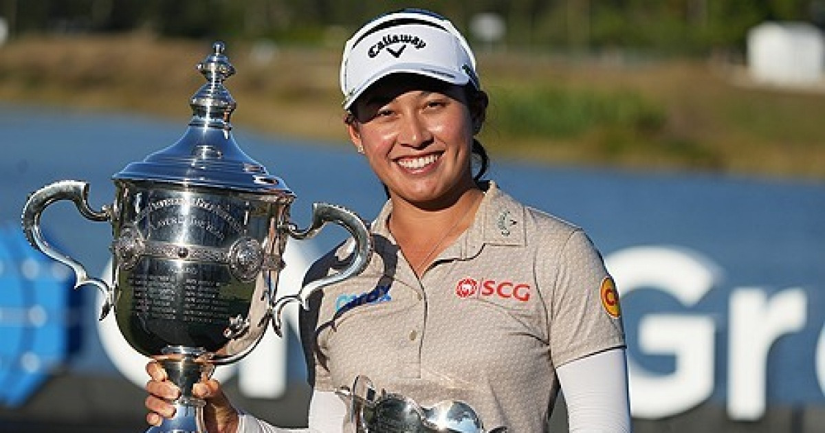 '女골프 세계 1위' 티띠꾼, 2년 연속 LPGA 최종전 우승... 韓 최고는 김세영 6위