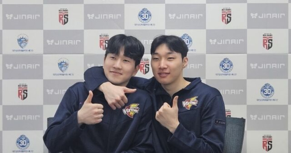 주전 세터, 공격수 흔들려도 웜업존엔 이들이 있다→게임체인저 대활약 형들 몸이 이렇게 무거울 줄은... [MD대전]