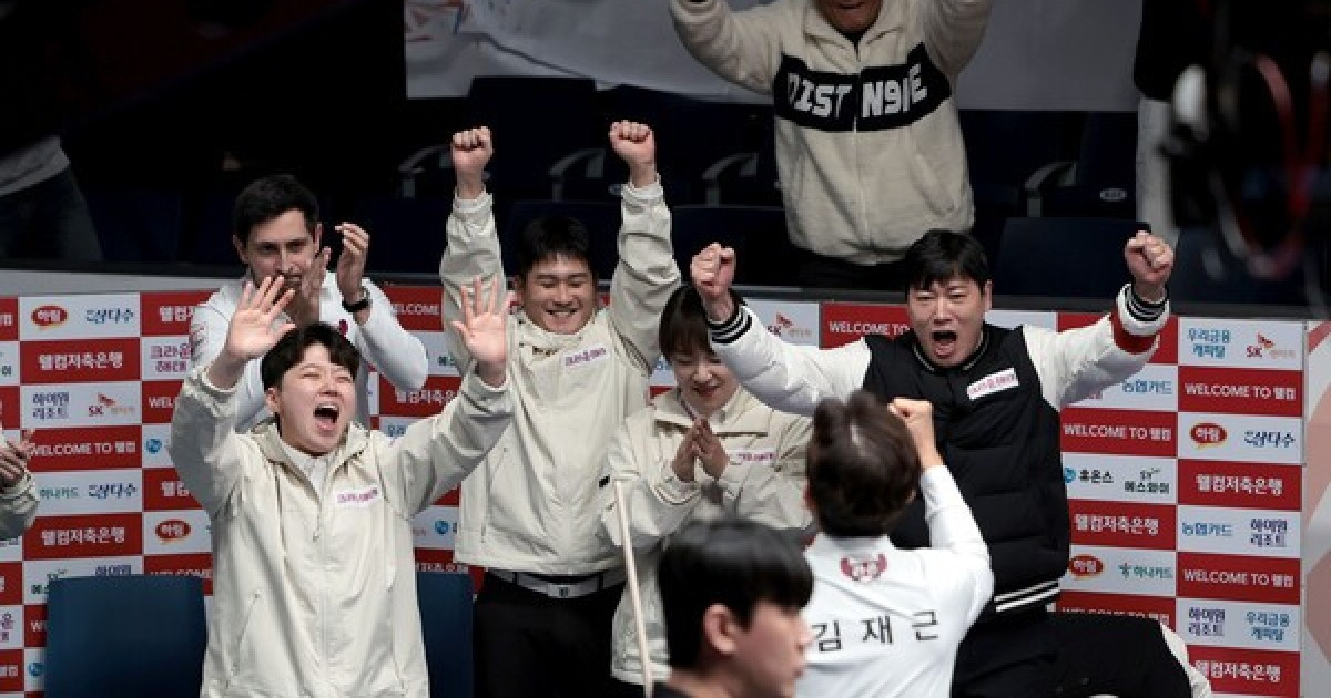 역대급 반전! '최하위→1위' 크라운해태, PBA팀리그 4라운드 우승 눈앞에