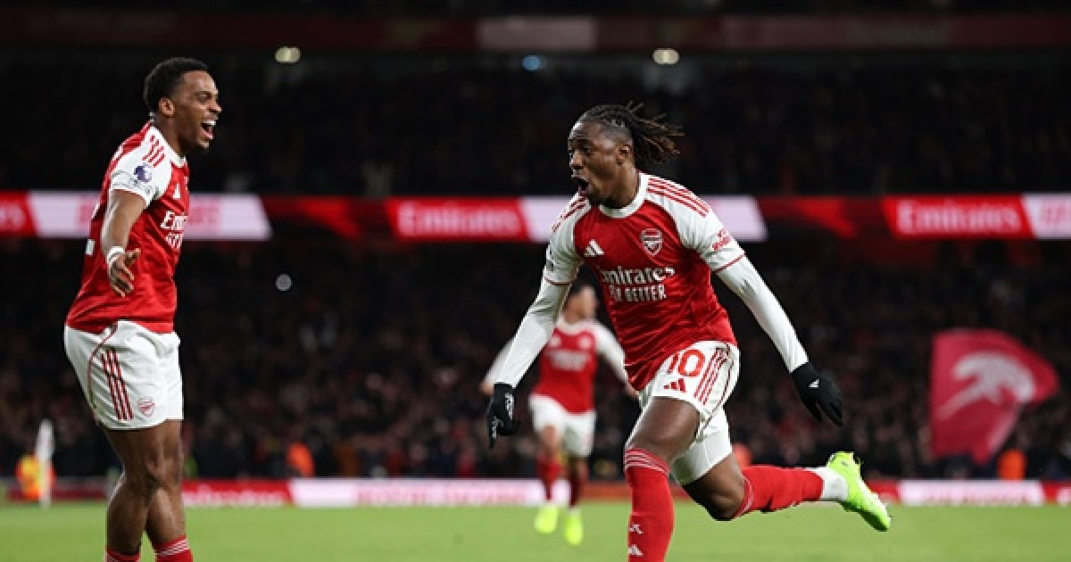 '에제 해트트릭' 아스널, 시즌 첫 북런던 더비서 토트넘에 4-1 대승