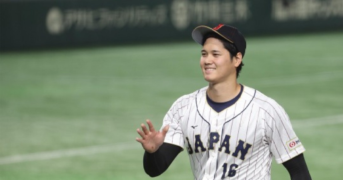 일본 대표로 뛴다 오타니, SNS로 2026 WBC 참가 공식 선언