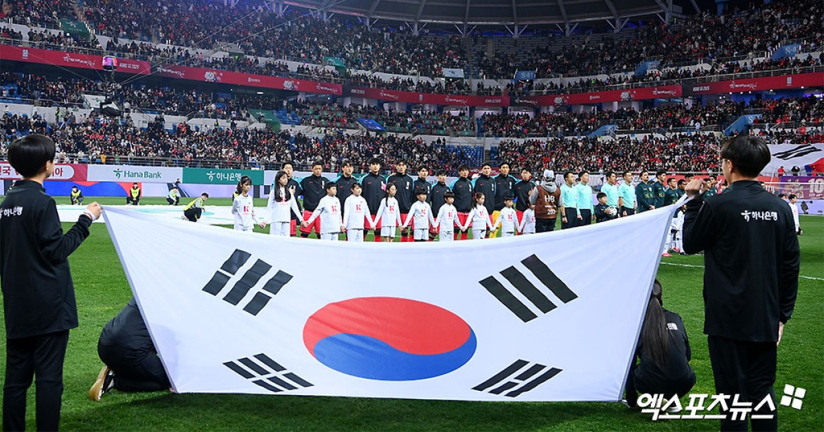 한국 진출! 일본 탈락~!…슈퍼컴퓨터, 2026 월드컵 '깜짝 예측'→"韓, 조 3위 중 최고 순위로 토너먼트행"